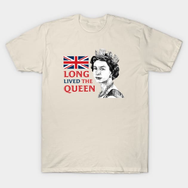 Queen Elizabeth II  #12 T-Shirt by Fourth Age